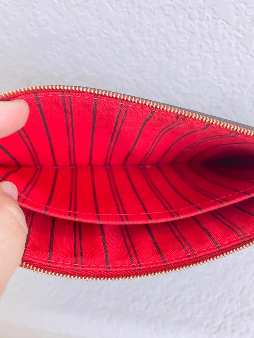 Louis Vuitton LV Monogram Neverfull Pouch
